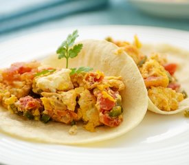 Huevos Revueltos a la Mexicana (Mexican Scrambled Eggs)