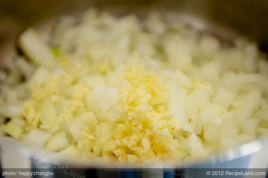 Time to cook the vegetables.