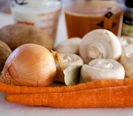 Russian Mushroom and Potato Soup 