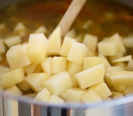 Russian Mushroom and Potato Soup 