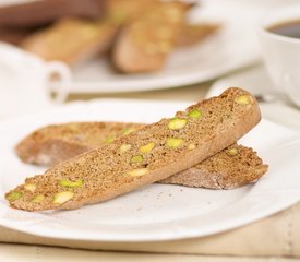 Biscotti with Pistachios and Lemon