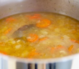 Russian Mushroom and Potato Soup 