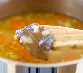 Russian Mushroom and Potato Soup 