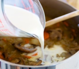 Russian Mushroom and Potato Soup 