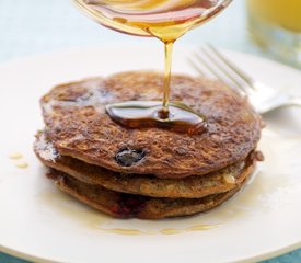 Oatmeal and Berry Pancakes