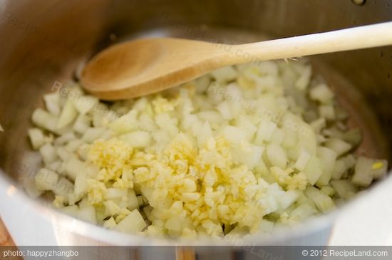 Next start to cook the vegetables.