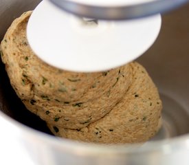 Basil-Rosemary Whole Wheat Baguettes