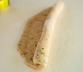 Basil-Rosemary Whole Wheat Baguettes