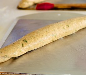 Basil-Rosemary Whole Wheat Baguettes