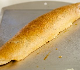 Basil-Rosemary Whole Wheat Baguettes