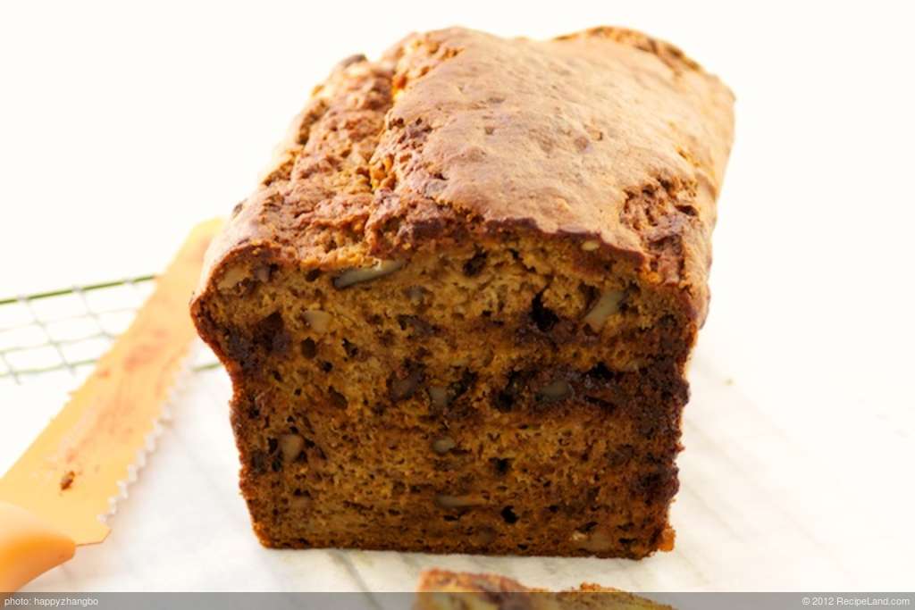 Applesauce, Chocolate Chip and Banana Bread recipe