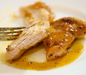 Honey Orange Glazed Chicken Thighs