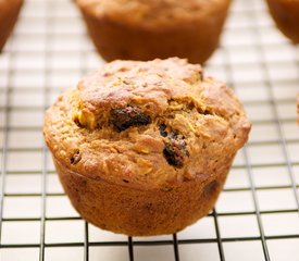 Lowfat Applesauce Banana Muffins