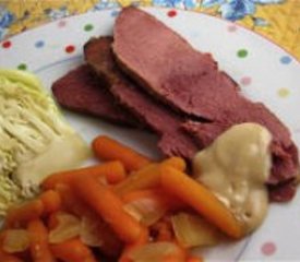 Crockpot Corned Beef and Cabbage