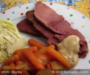 Crockpot Corned Beef and Cabbage