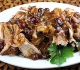 Crockpot Cranberry Pork Roast