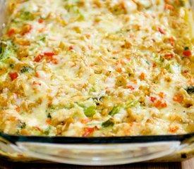 Three Cheese Broccoli Mac and Cheese