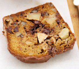 Apple Walnut and Chocolate Cake