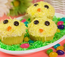 Baby Chicks Cupcakes-Easter