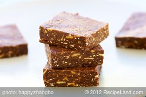 Chocolate-Cocoa Prune Squares