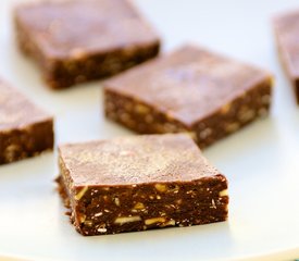 Chocolate-Cocoa Prune Squares