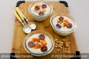 Ginger Yogurt with Fruit