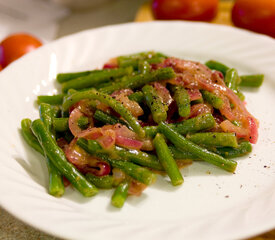 Green Beans With Cider Glaze (Thanksgiving)