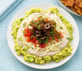 Aztec Pyramid Avocado Dip