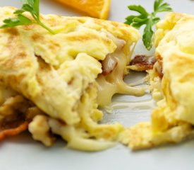 Brie and Bacon Omelet