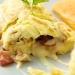 Brie and Bacon Omelet