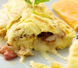 Brie and Bacon Omelet