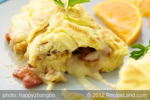 Brie and Bacon Omelet