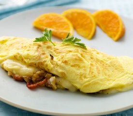 Brie and Bacon Omelet