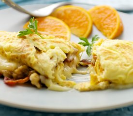 Brie and Bacon Omelet