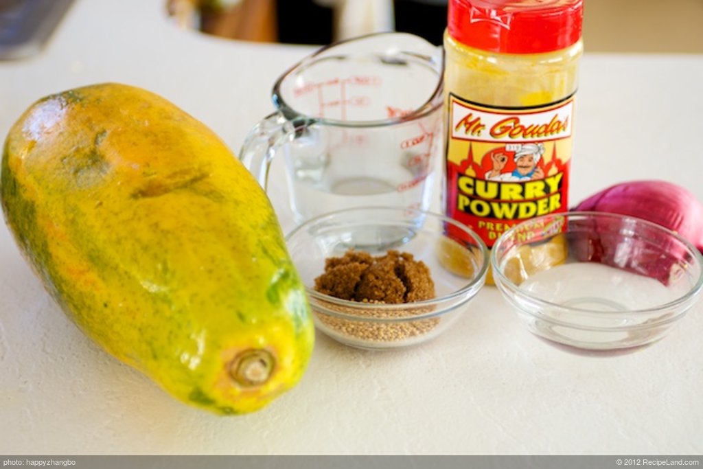 Mustard Seed and Papaya Chutney