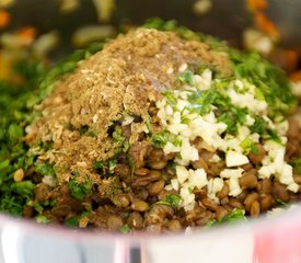 Spicy Lentil Burgers