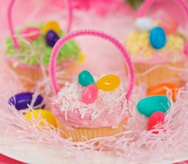 Easter Basket Cupcakes