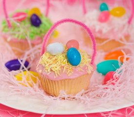 Easter Basket Cupcakes