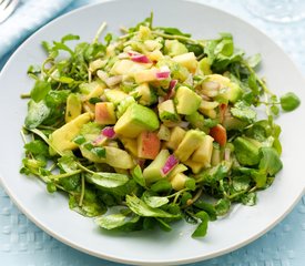 Avocado and Watercress Salad with Soy Dresssing