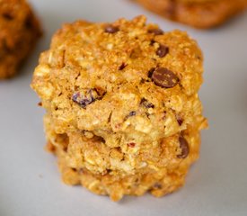 Applesauce Chocolate Chip-Oatmeal Cookies