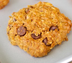 Applesauce Chocolate Chip-Oatmeal Cookies