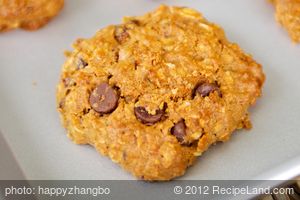 Applesauce Chocolate Chip-Oatmeal Cookies recipe