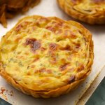 Cheesy Mushroom Phyllo Tartlets 