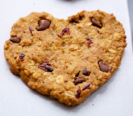 Valentine's Day Chocolate Chip and Peanut Butter Cookies