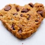 Valentine's Day Chocolate Chip and Peanut Butter Cookies