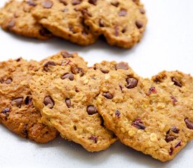 Valentine's Day Chocolate Chip and Peanut Butter Cookies