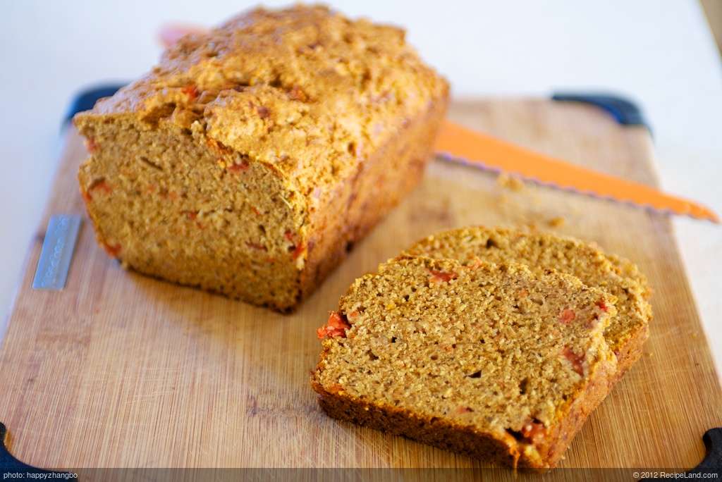 Cheesy Tomato Quick Bread recipe