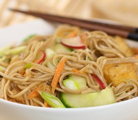 Cold Soba Noodle Salad