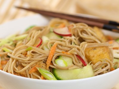 Cold Soba Noodle Salad