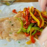 Stuff the chicken breast